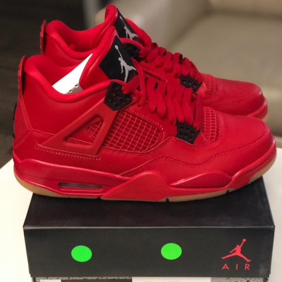 Air Jordan 4 Fire Red Gum Singles Day AV3914-600 | SneakerNews.com